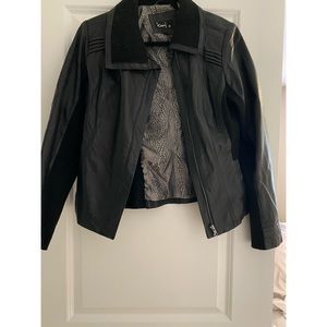 Moto Style Genuine Leather Jacket